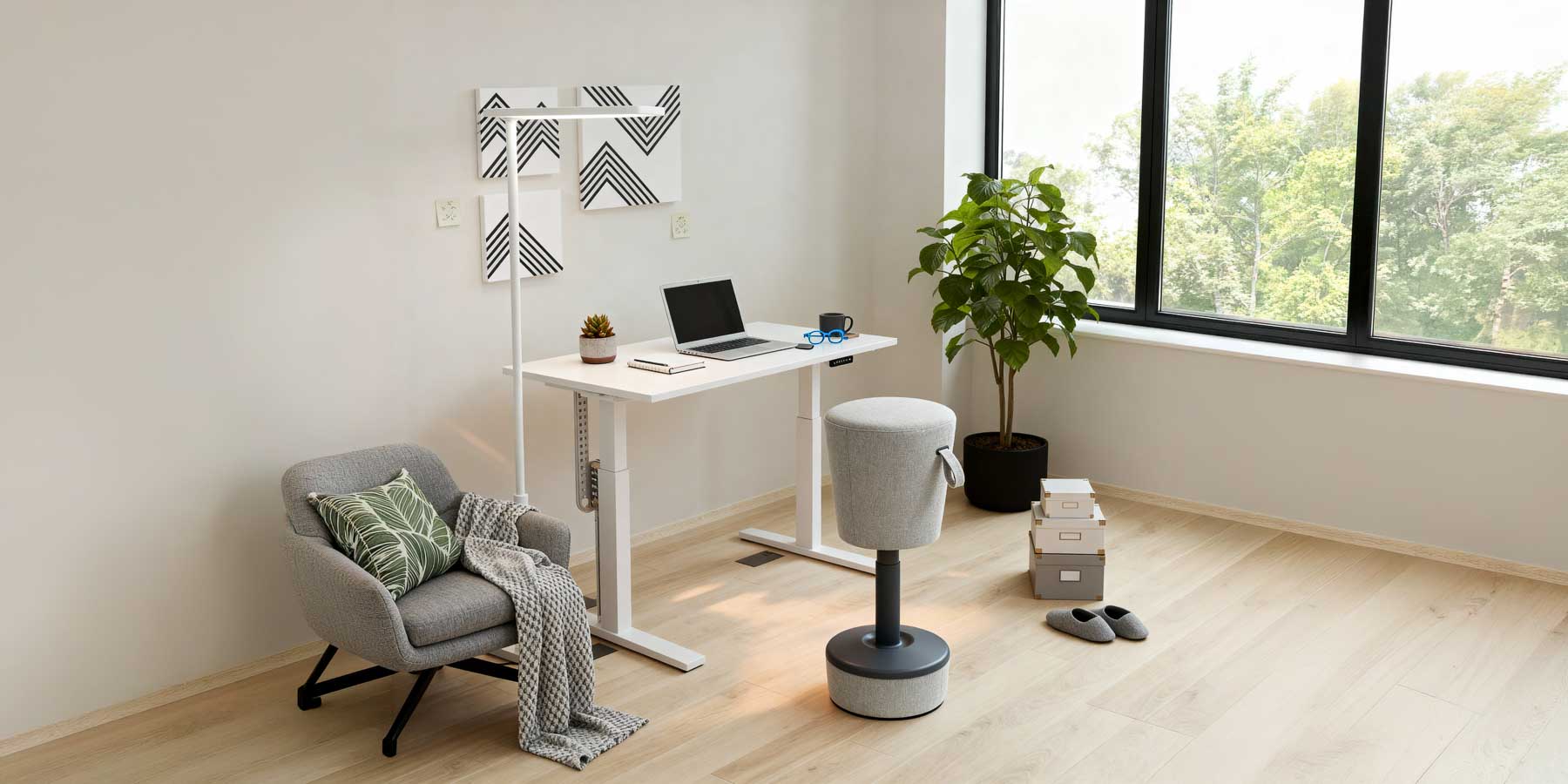 Schreibtisch XMKA mit Hocker Mickey