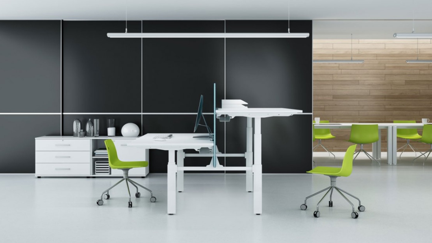 Maro Lano-E 300 F Bench - 2er Arbeitsplatz - Detailbild