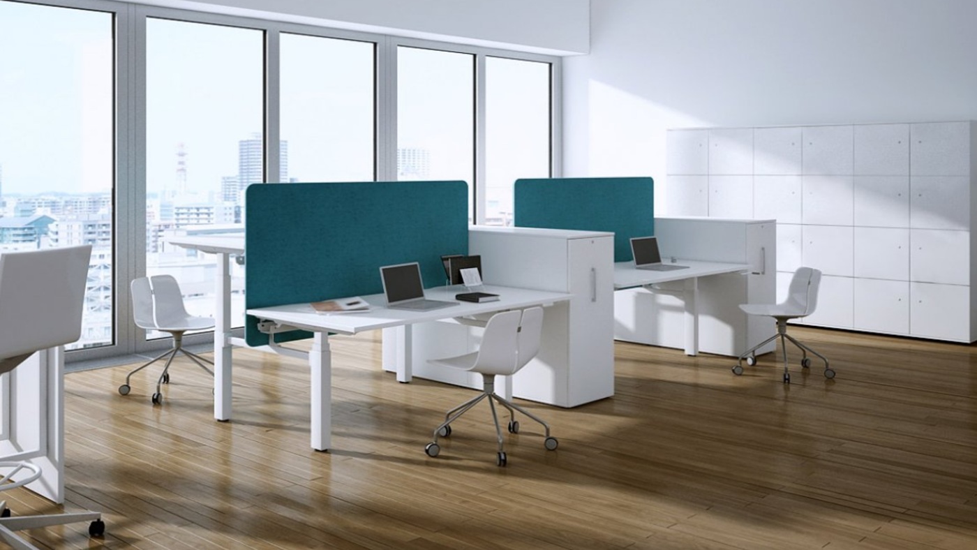 Maro Lano-E 300 F Bench - 2er Arbeitsplatz - Detailbild