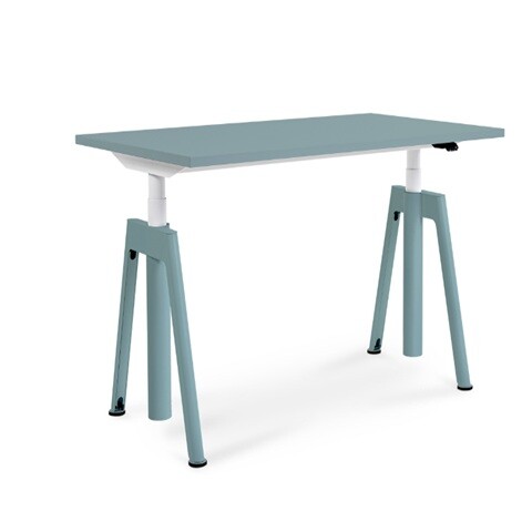 Balma Schreibtisch Plus P4 90/100 cm Tiefe - Detail - Vielfältige Farboptionen