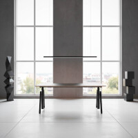 Balma Schreibtisch Plus P4 80 cm Tiefe