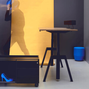 Balma Schreibtisch Plus P4 90/100 cm Tiefe