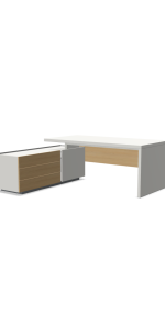 Balma Chef-Schreibtisch Serie Ostin