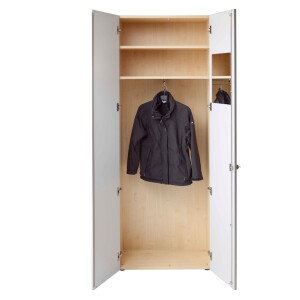 Hammerbacher Profi3 (Akustikrückwand) - Garderobenschrank