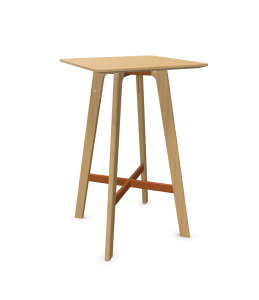 Balma kleine Stehtische der Serie Minimus - Naturfurnier