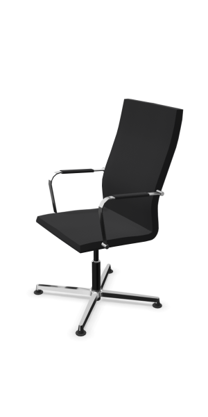 Viasit Konferenzsessel Pure mit hoher Rückenlehne
