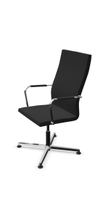 Viasit Konferenzsessel Pure mit hoher Rückenlehne