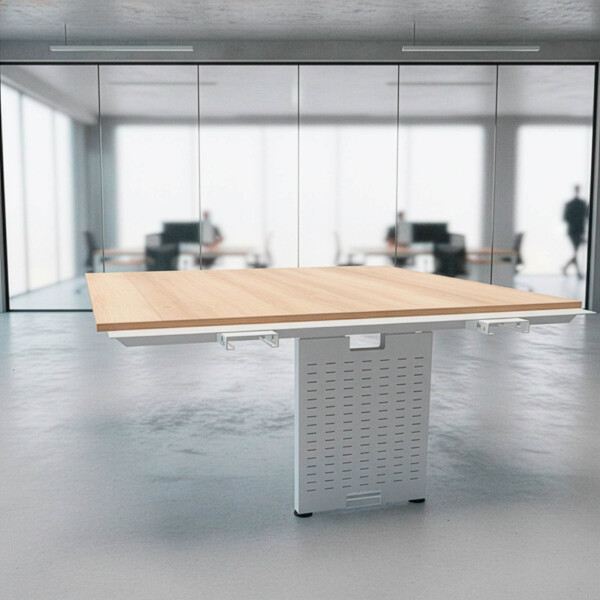 Balma Doppelarbeitsplatz der Serie Mixt  - Mittelmodul zur Erweiterung