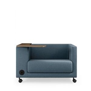 Profim Lounge-Sessel Vancouver Light mit Tisch