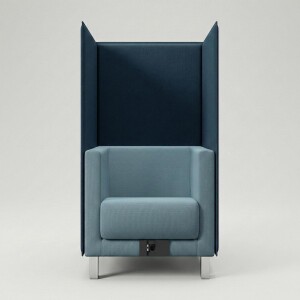 Profim Lounge-Sessel Vancouver Light mit Trennwand