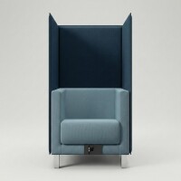 Profim Lounge-Sessel Vancouver Light mit Trennwand