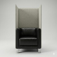 Profim Lounge-Sessel Vancouver Light mit Trennwand