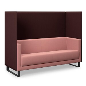 Profim Lounge-Sofa 3er Vancouver Light mit Trennwand