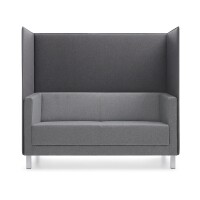 Profim Lounge-Sofa 3er Vancouver Light mit Trennwand