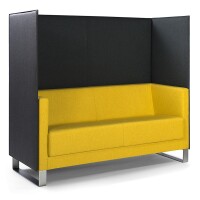 Profim Lounge-Sofa 3er Vancouver Light mit Trennwand