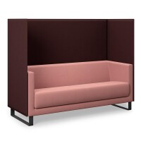 Profim Lounge-Sofa 3er Vancouver Light mit Trennwand