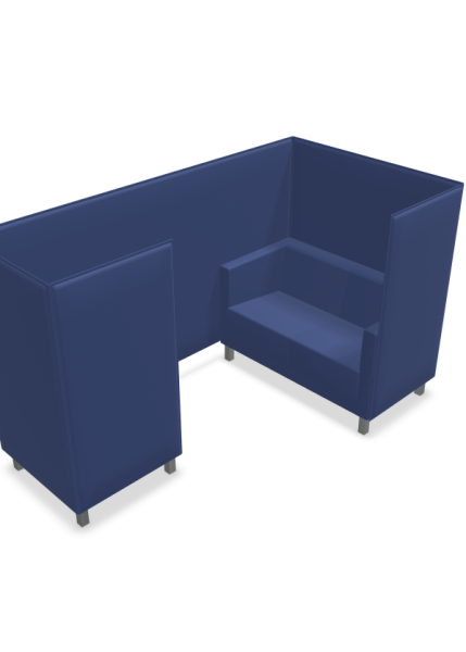 Profim Lounge-Sessel / Sofa der Serie Vancouver Light mit Trennwand