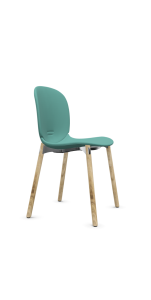 Profim Polsterstuhl Noor mit Holzgestell