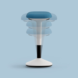 Viasit Stehsitz Younit mit dunkler Säule