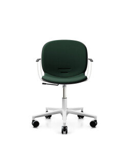 Profim Drehstuhl Noor mit Furnierschale, Sitz- und...