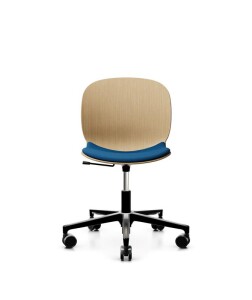 Profim Drehstuhl Noor mit Furnierschale und Sitzpolster